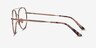 Benny Rose Gold MetalEyeglass Frames from EyeBuyDirect, Side View