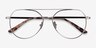 Benny Silver MetalEyeglass Frames from EyeBuyDirect, Closed View