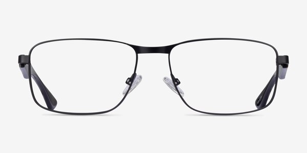 Possibility Matte Black Acétate Montures de lunettes de vue
