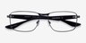 Possibility Matte Black AcetateEyeglass Frames from EyeBuyDirect, Closed View