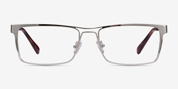 Biloxi Silver Metal Eyeglass Frames