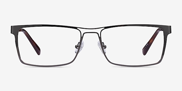 Biloxi Dark Gunmetal Métal Montures de lunettes de vue