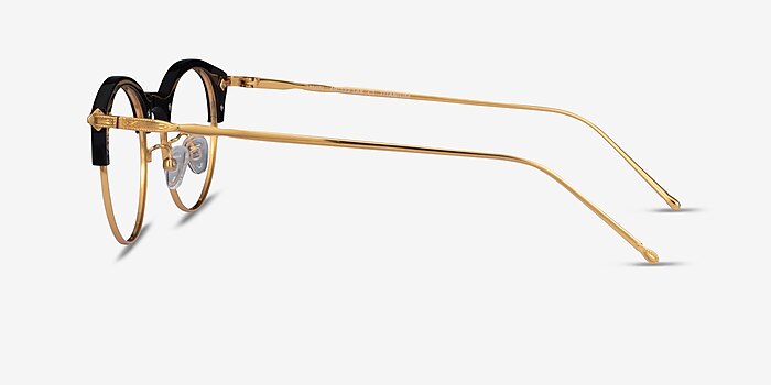 Irvin Black Acetate-metal Eyeglass Frames from EyeBuyDirect