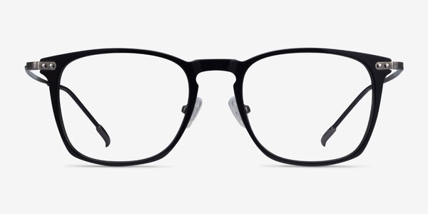 Usman Black  Gunmetal Acetate-metal Montures de lunettes de vue