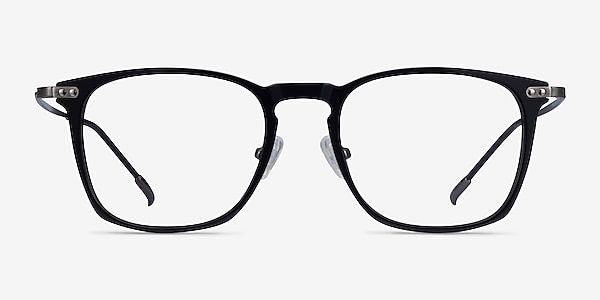 Usman Black  Gunmetal Acetate-metal Eyeglass Frames