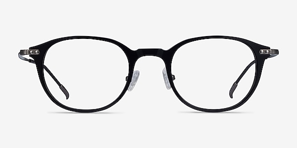 Jones Black  Gunmetal Acetate-metal Montures de lunettes de vue