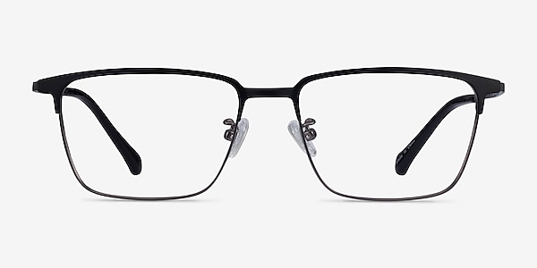 Amet Black  Gunmetal Métal Montures de lunettes de vue
