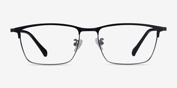 Ipsum Black  Gunmetal Métal Montures de lunettes de vue