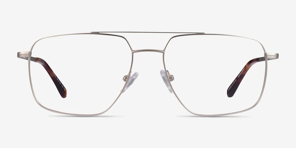 Focal Argenté Métal Montures de lunettes de vue