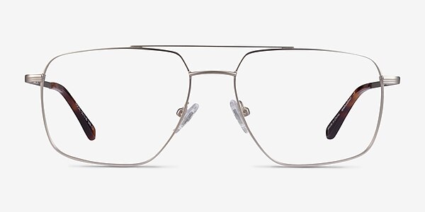 Focal Silver Metal Eyeglass Frames