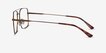Aerial Bronze MetalEyeglass Frames from EyeBuyDirect, Side View