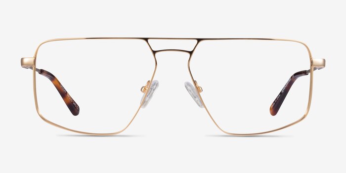 Orson Gold Metal Eyeglass Frames from EyeBuyDirect