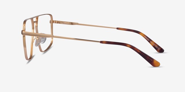 Orson Gold MetalEyeglass Frames from EyeBuyDirect, Side View