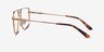 Orson Gold MetalEyeglass Frames from EyeBuyDirect, Side View