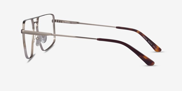 Orson Silver MetalEyeglass Frames from EyeBuyDirect, Side View