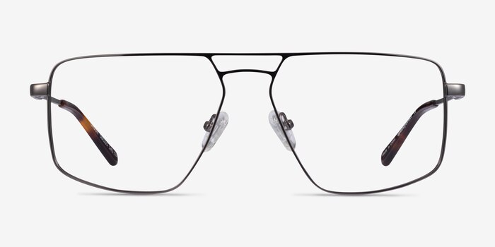 Orson Dark Gunmetal Metal Eyeglass Frames from EyeBuyDirect