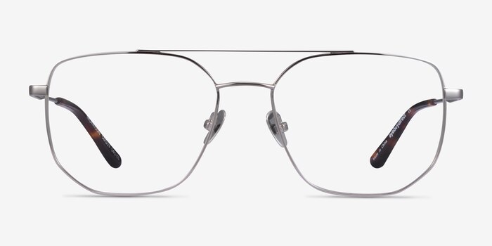 Morrison Argenté Métal Montures de lunettes de vue d'EyeBuyDirect