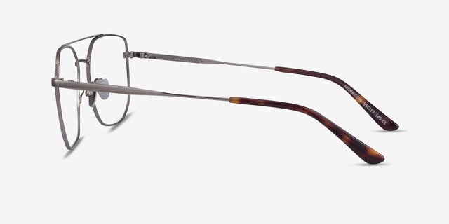 Morrison Silver MetalEyeglass Frames from EyeBuyDirect, Side View