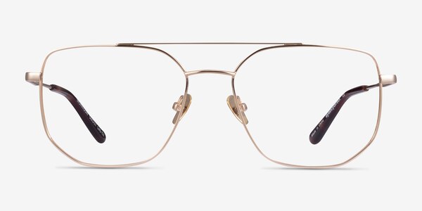 Morrison Gold Metal Eyeglass Frames