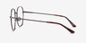 Etymology Brushed Gunmetal MetalEyeglass Frames from EyeBuyDirect, Side View
