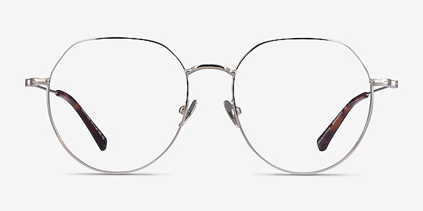 Emotion Silver Metal Eyeglass Frames