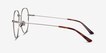 Emotion Silver MetalEyeglass Frames from EyeBuyDirect, Side View