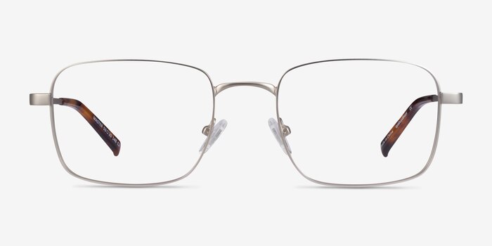 Master Argenté Métal Montures de lunettes de vue d'EyeBuyDirect