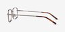 Master Silver MetalEyeglass Frames from EyeBuyDirect, Side View
