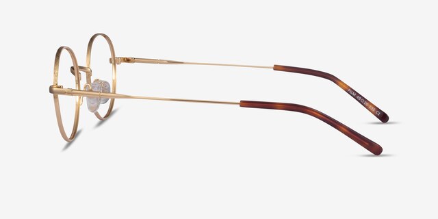 Film Doré MétalMontures de lunettes de vue d'EyeBuyDirect, Vue de Côté