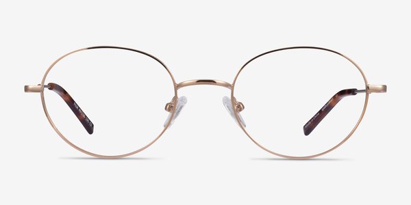 Film Or rose Métal Montures de lunettes de vue