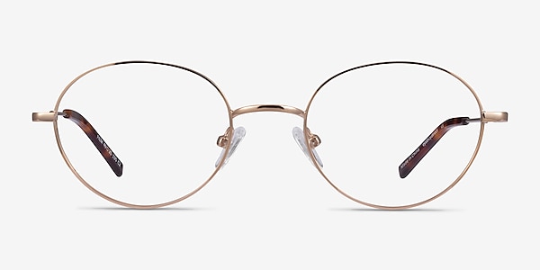 Film Rose Gold Metal Eyeglass Frames