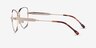 Movie Gold MetalEyeglass Frames from EyeBuyDirect, Side View