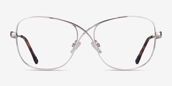 Movie Argenté Métal Montures de lunettes de vue