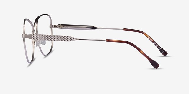 Movie Silver MetalEyeglass Frames from EyeBuyDirect, Side View