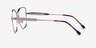 Movie Silver MetalEyeglass Frames from EyeBuyDirect, Side View