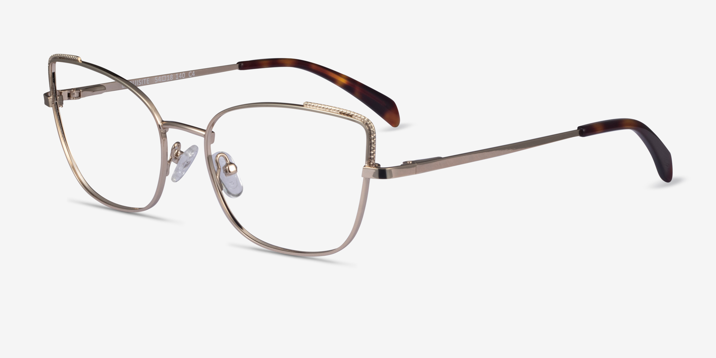 Exquisite Cat Eye Gold Glasses for Women Eyebuydirect Canada