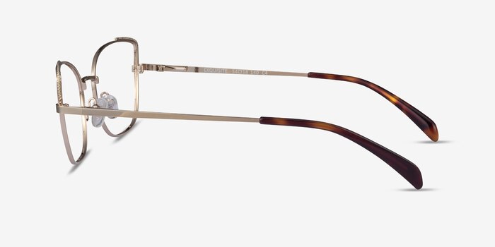 Exquisite Gold Metal Eyeglass Frames from EyeBuyDirect