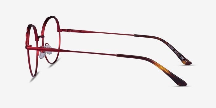 Cloud Burgundy Metal Eyeglass Frames from EyeBuyDirect