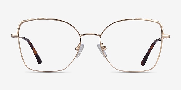 Rapture Gold Metal Eyeglass Frames