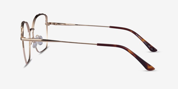 Rapture Gold Metal Eyeglass Frames from EyeBuyDirect