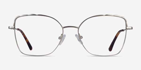 Rapture Silver Metal Eyeglass Frames