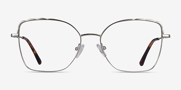 Rapture Silver Metal Eyeglass Frames