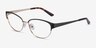 Experience Green Gold MetalEyeglass Frames from EyeBuyDirect, Angle View