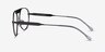 Flowing Gunmetal MetalEyeglass Frames from EyeBuyDirect, Side View