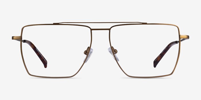 Perspective Bronze Metal Eyeglass Frames from EyeBuyDirect
