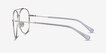 Jerrie Silver MetalEyeglass Frames from EyeBuyDirect, Side View