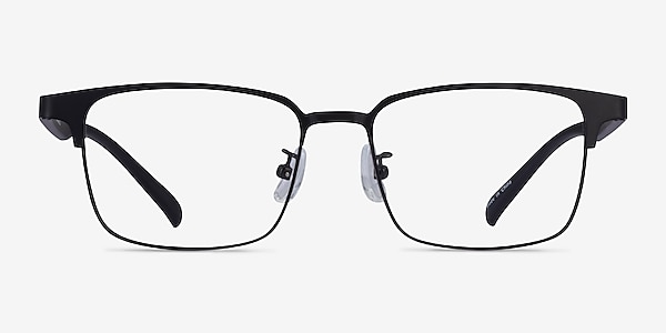 Jimy Matte Black Métal Montures de lunettes de vue