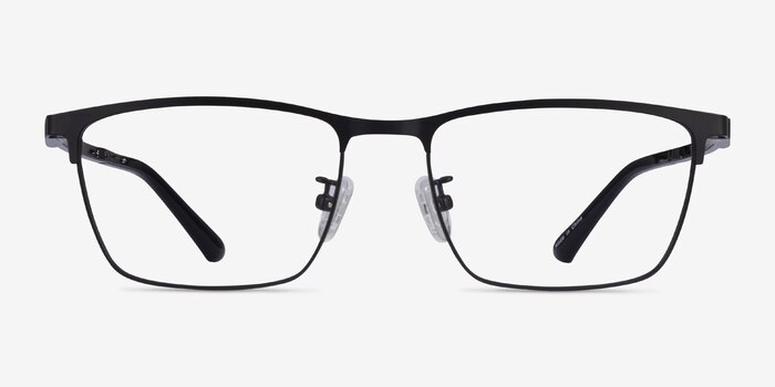 Joker Black Metal Eyeglass Frames from EyeBuyDirect