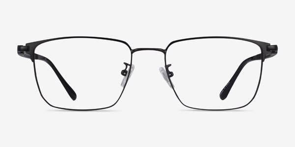 Abroad Gunmetal Black Métal Montures de lunettes de vue