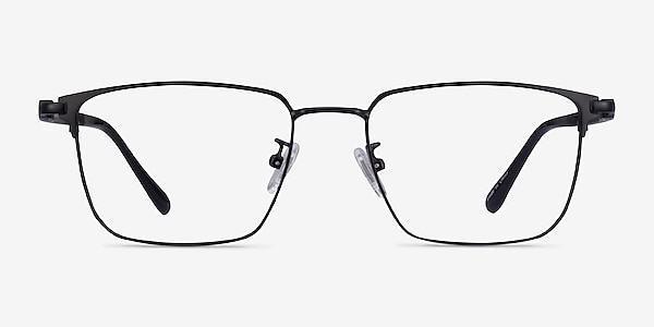 Abroad Noir Métal Montures de lunettes de vue